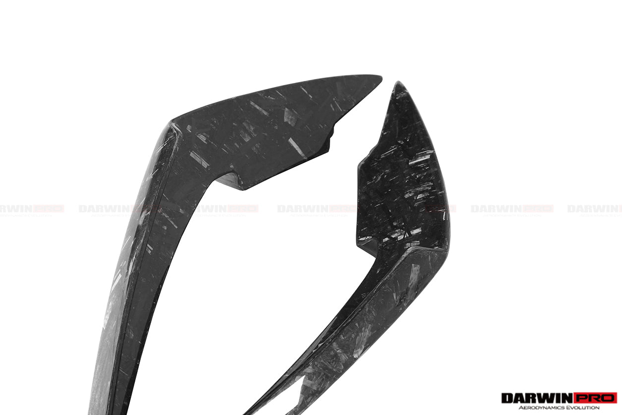 2017 - 2022 Nissan GTR R35 EBA BKSS Style Carbon Fiber Front Canards